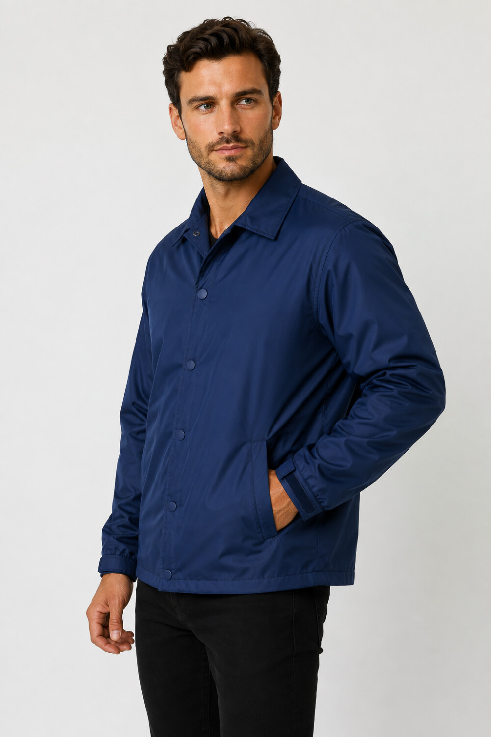 Campera Brun Men Azul Marino