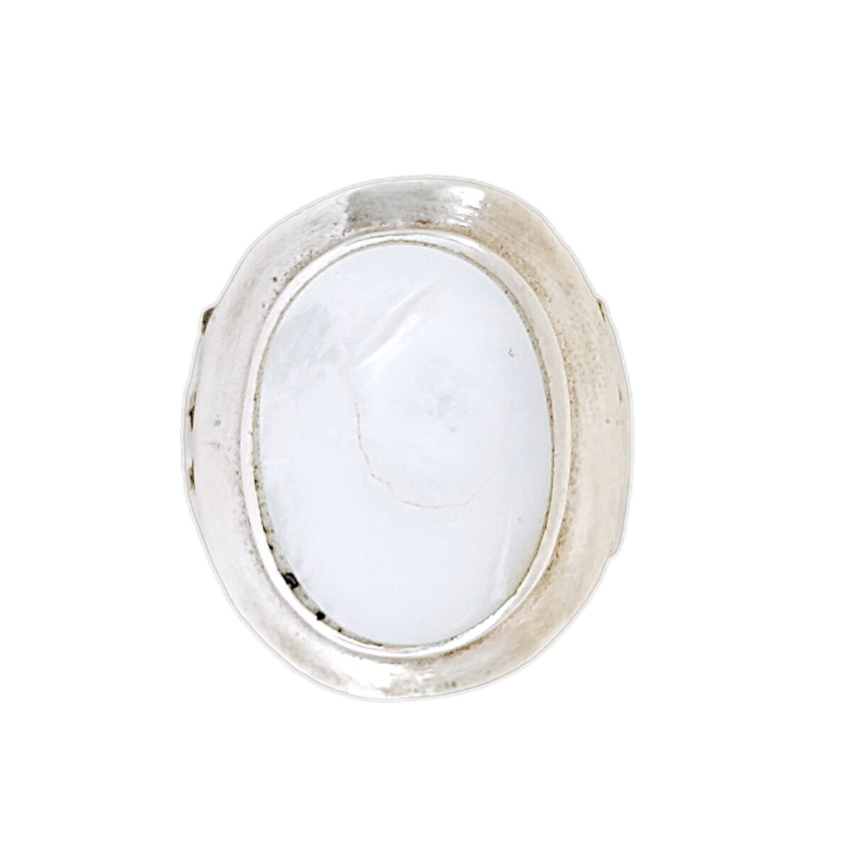 Anillo Circulo-Plata 925-Piedra Nacar-AN3387 - conpiedra 