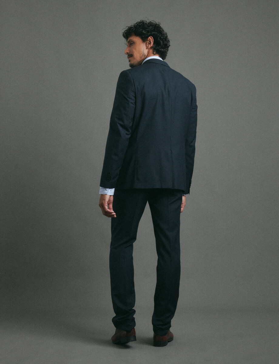 110262 SACO HARRINGTON LABEL Azul Oscuro