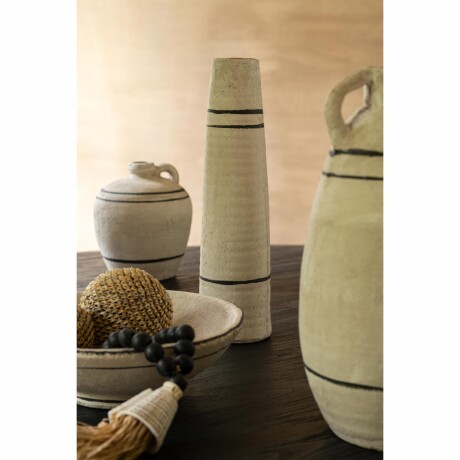 JARRÓN OCEAN NATURAL/BEIGE TERRACOTTA 43202