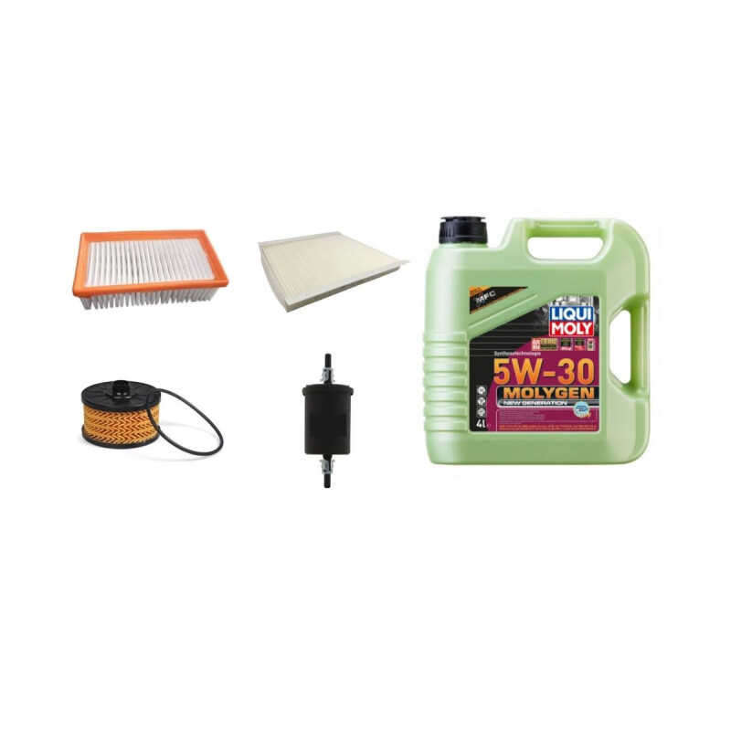 KIT DE FILTROS Y ACEITE 5W40 LIQUI MOLY Kit De Filtros Y Aceite 5w40 Liqui Moly