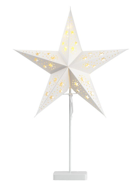Estrella navideña GULDTOP Ø43x66 cm blanco Estrella navideña GULDTOP Ø43x66 cm blanco