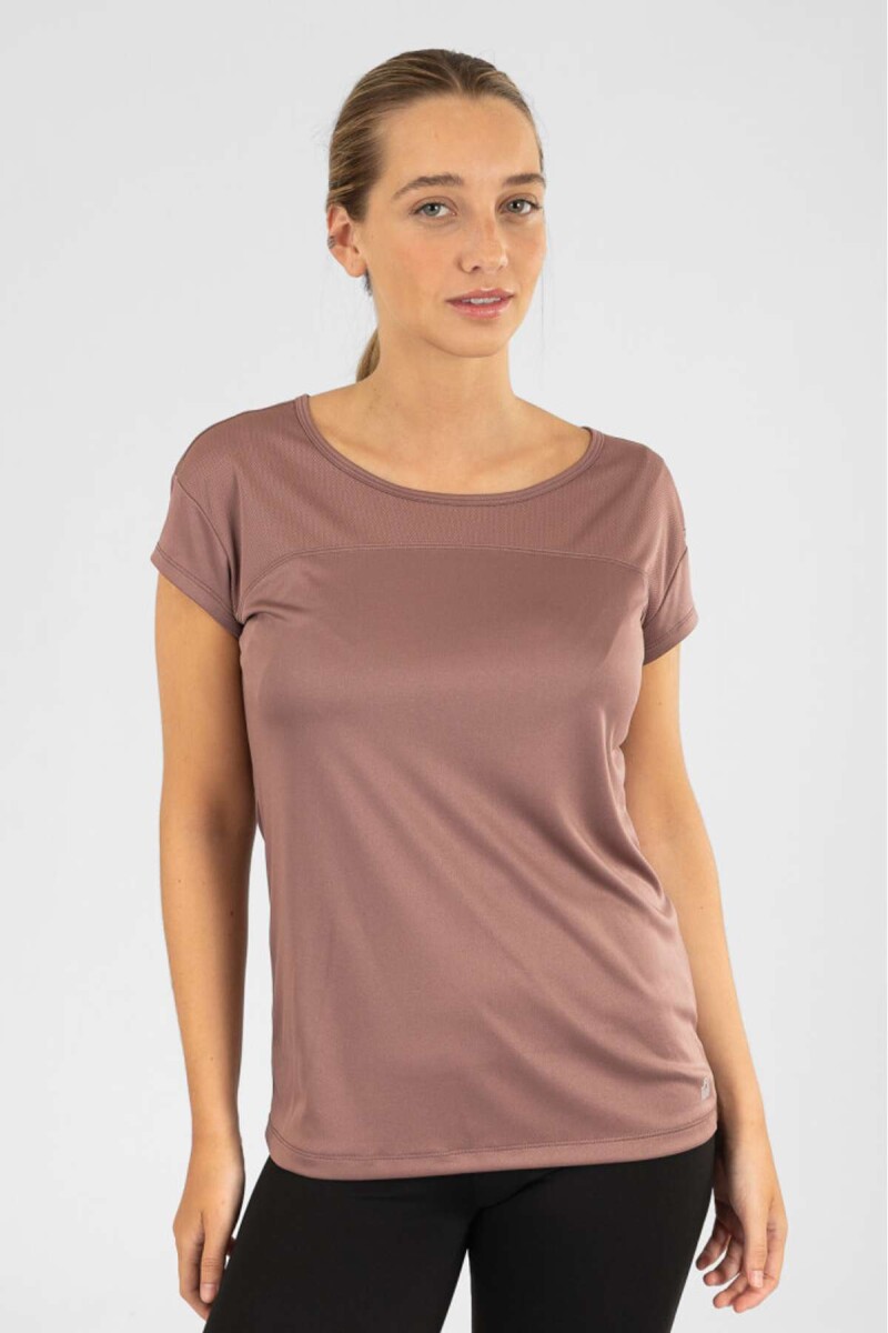 T-shirt piuma inv26 - Rosa antique 