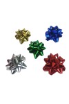 Cocarda metalizada 5cm SURTIDO LISO