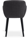 Silla de comedor ADSLEV tela gris antracita Silla de comedor ADSLEV tela gris antracita
