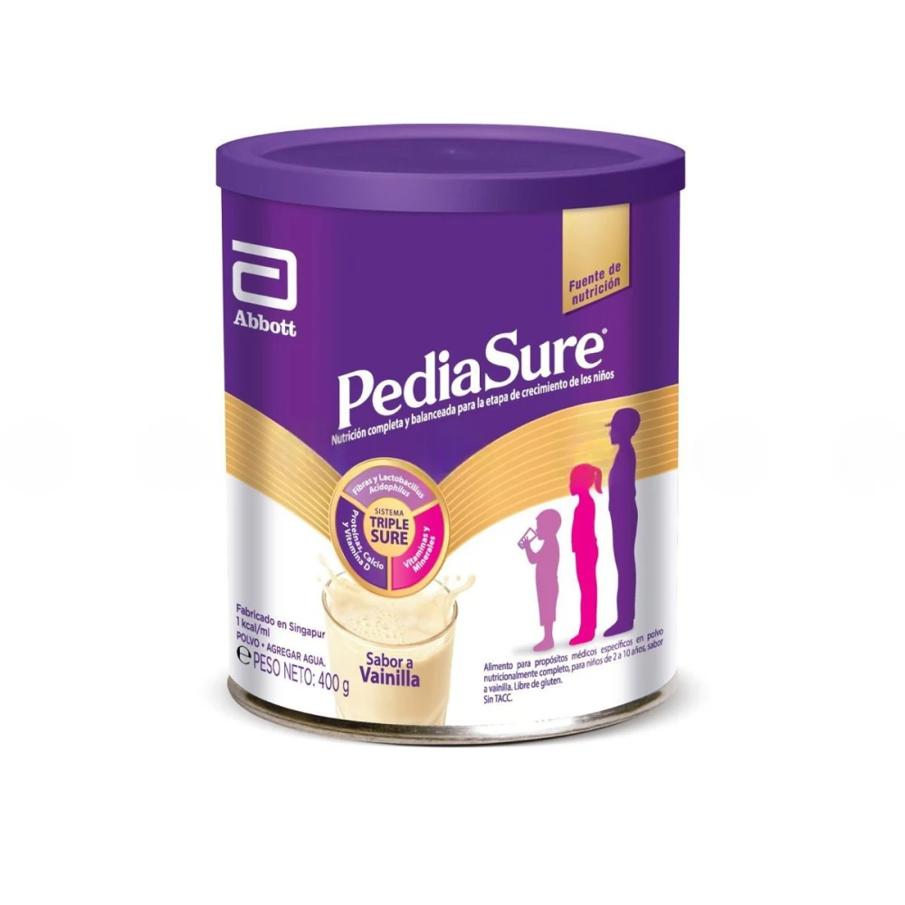 PEDIASURE VAINILLA LIBRE DE GLUTEN FR. X
