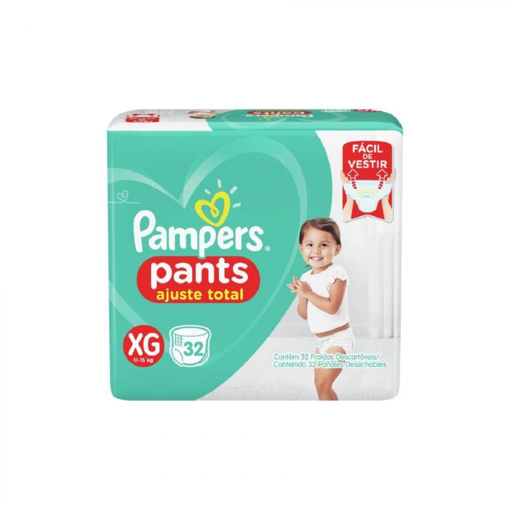 PAMPERS PANTS XGDE PAQ. X 32 UNID. única
