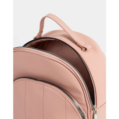 Mochila Puffy Flores Rosa Viejo