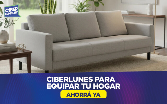 Ciberlunes para equipar tu hogar con hasta 50% off