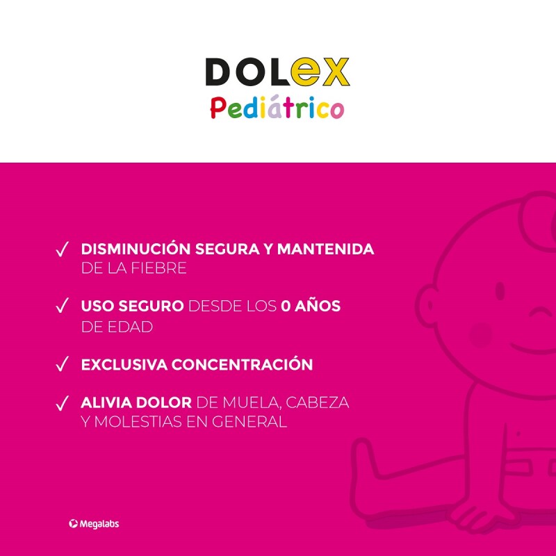 Dolex Infantil Solución 60 Ml. Dolex Infantil Solución 60 Ml.