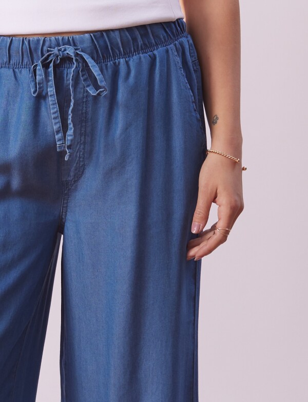 Pantalon Lyocell Cargo JEAN