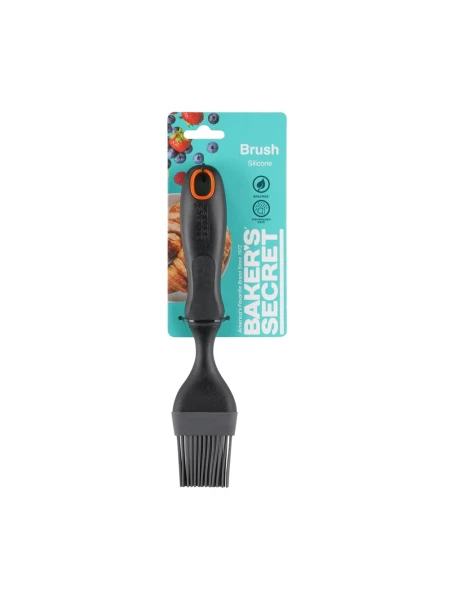 PINCEL 24CM PP/SILICONA GRIS/ROJO PINCEL 24CM PP/SILICONA GRIS/ROJO