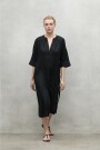 VESTIDO LARGO LEA Negro
