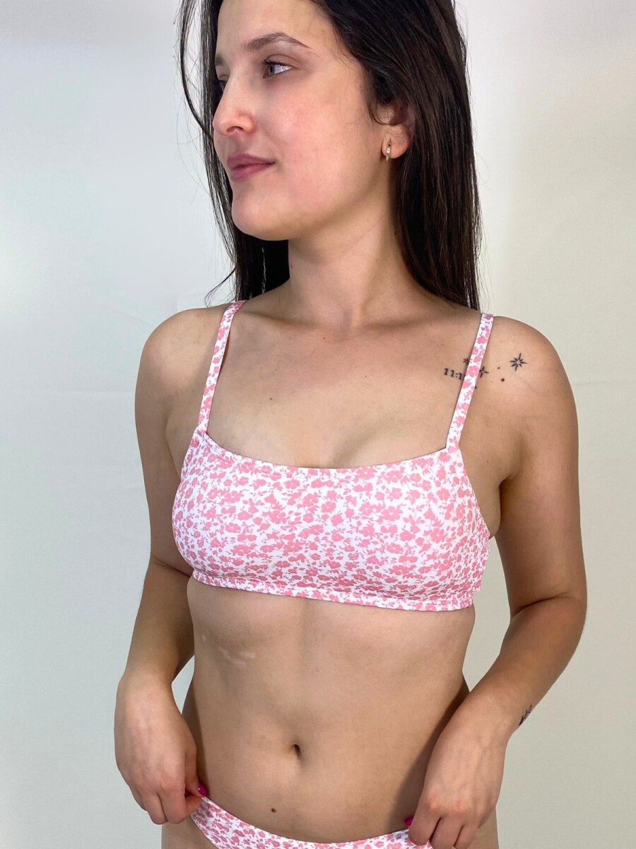 Top bikini MILENA - Coral 