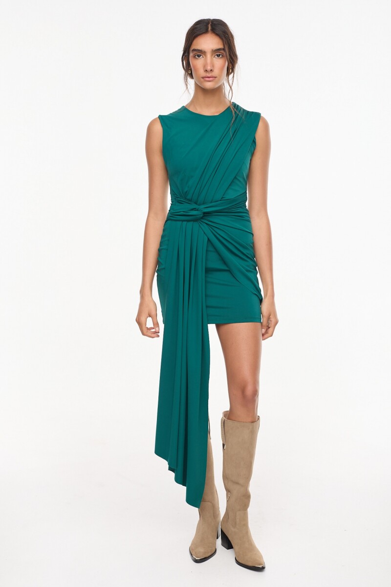 Vestido Mystic Petroleo