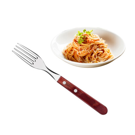 Tenedor de Mesa Polywood Acero Inoxidable Tramontina Tenedor de Mesa Polywood Acero Inoxidable Tramontina