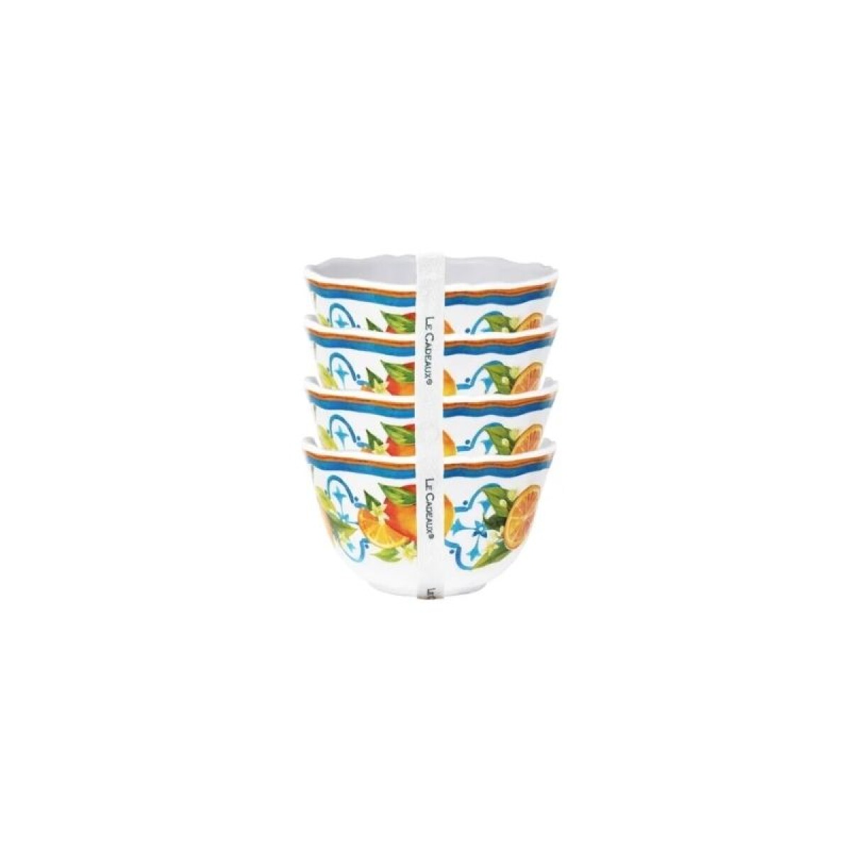 LE CADEAUX VALENCIA BOWL POSTRE X 4 UNID 