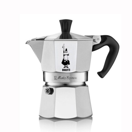 Cafatera Bialetti Aluminio Clásica 6 Pocillos ALUMINIO
