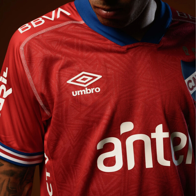 Camiseta de Hombre Umbro Nacional Away 1 Rojo - Blanco - Azul