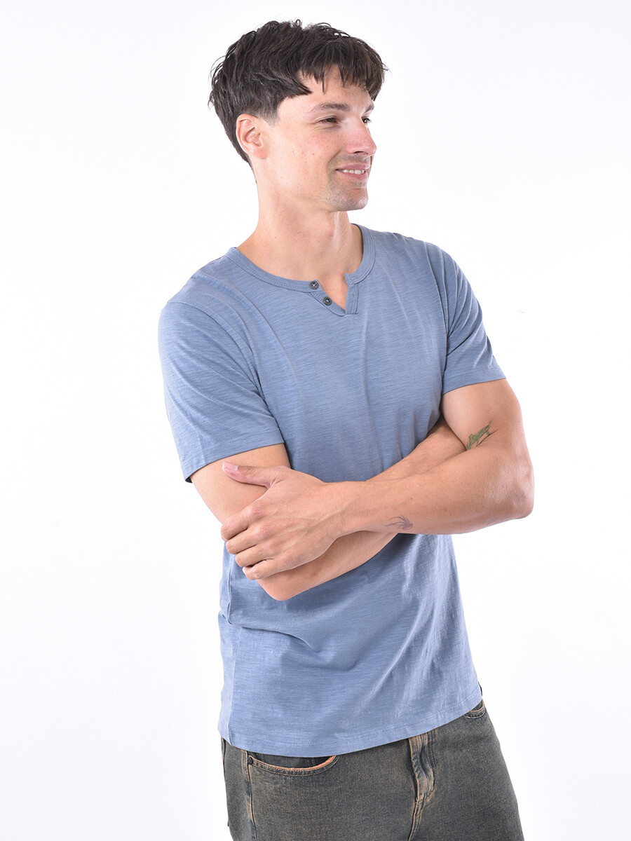 REMERA JULE - AZUL PIEDRA 