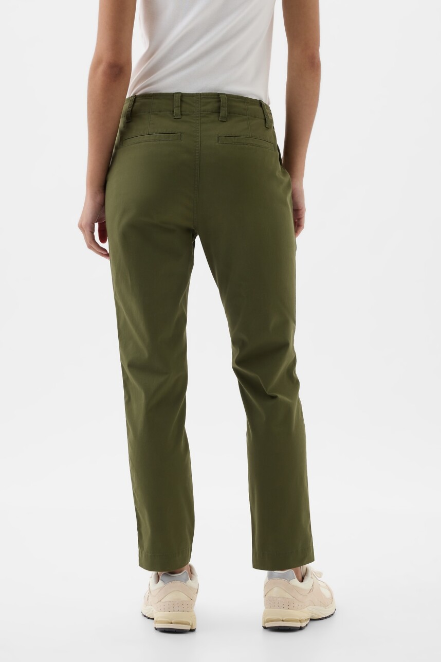 Pantalòn Khaki Downtown Mujer Army Jacket Green