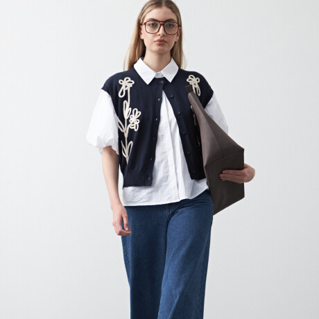 CHALECO NICOLASA Azul Marino