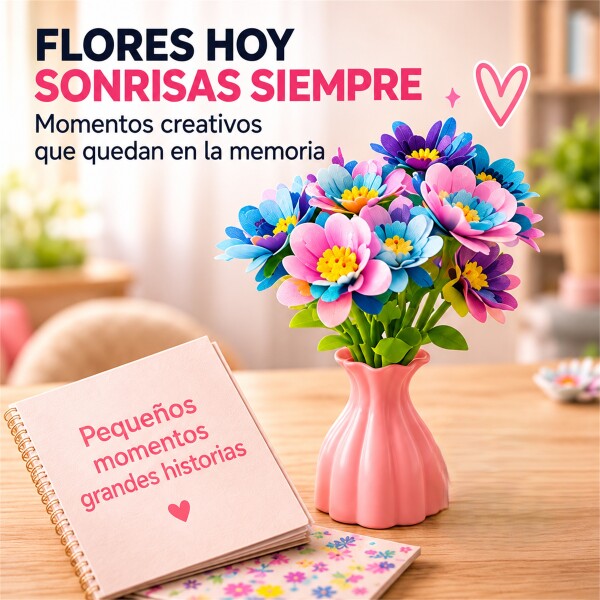 Kit Máquina para Hacer Flores Verde 1