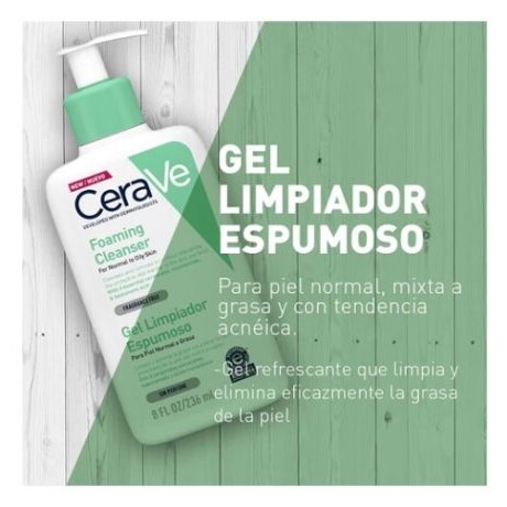 Cerave Gel Limpiador Espumoso 236ml Cerave Gel Limpiador Espumoso 236ml