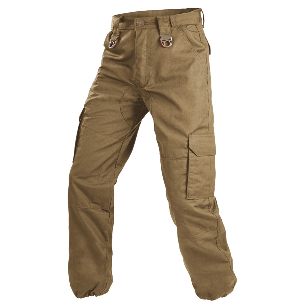 Pantalón táctico 7 bolsillos con puño ajustable - Caqui 