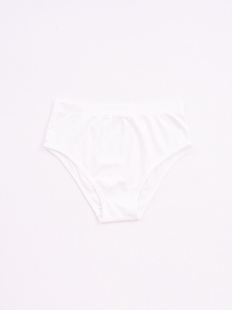 BOMBACHA ALTA SEAMLESS - BLANCO 