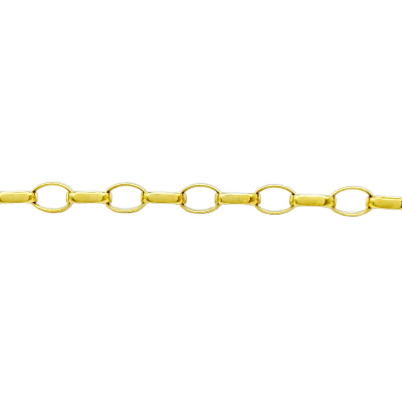 Pulsera Oval-Oro bajo-Sin Piedra-PU8012 sinpiedra