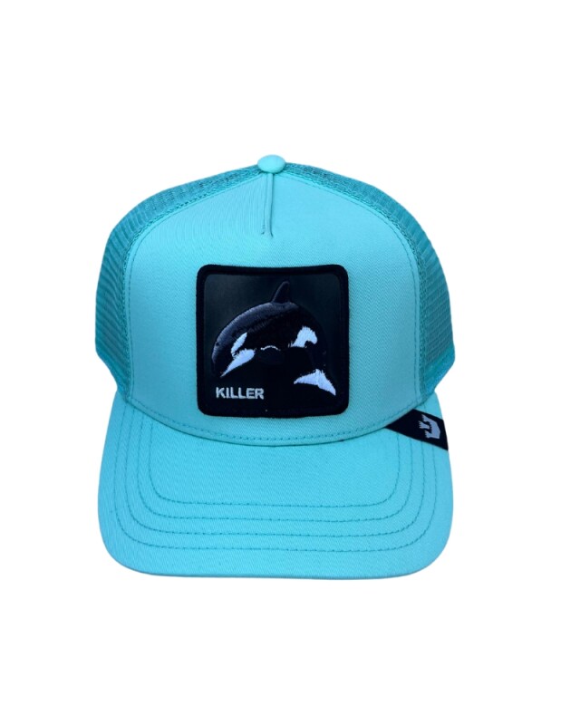 Gorra Goorin Bros Trucker Baseball - The Killer Orca Verde Agua