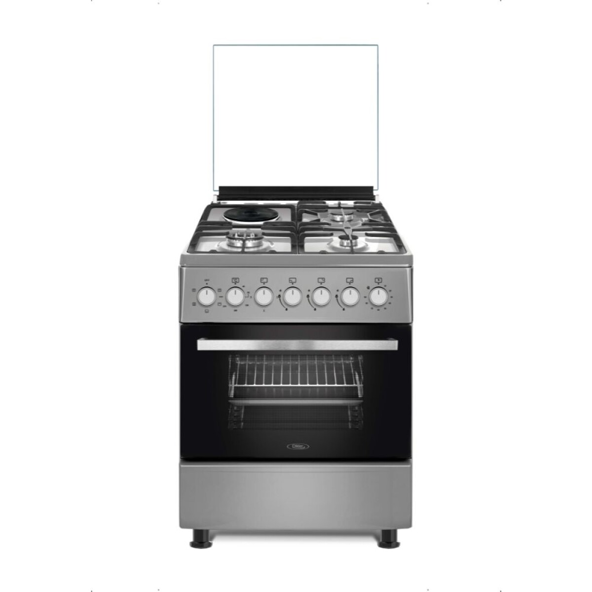 Cocina combinada Dikler 4H D-30 inox. 