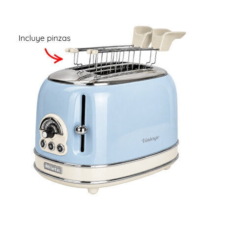 Tostadora 2 Ranuras Con Pinza Azul Vintage Ariete Tostadora 2 Ranuras Con Pinza Azul Vintage Ariete