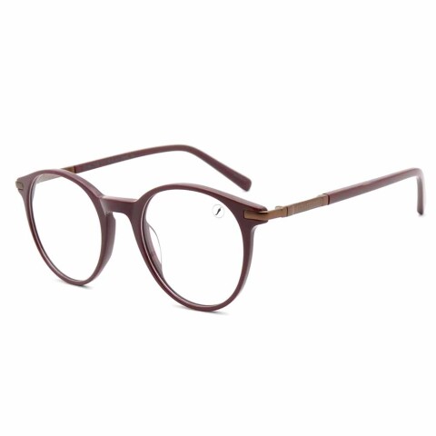 Lentes de Vista Chilli Beans Redondo Mujer Viño/Viño