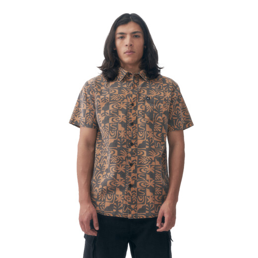 Camisa Quiksilver Alan - Multicolor Camisa Quiksilver Alan - Multicolor