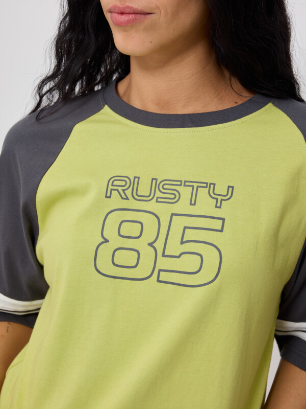T-SHIRT NAYAN RUSTY Verde