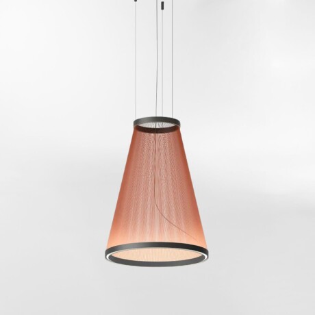 LUMINARIA DE TECHO CANNELE CONE BORDEAUX - Large