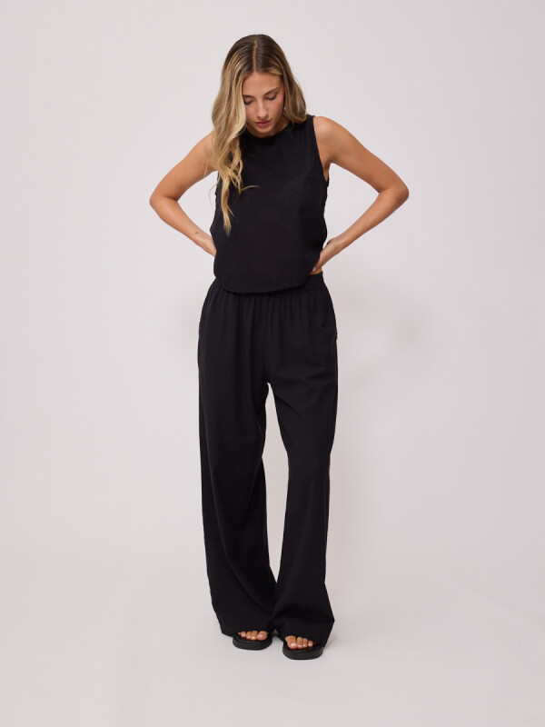 PANTALON LEORA RUSTY Negro