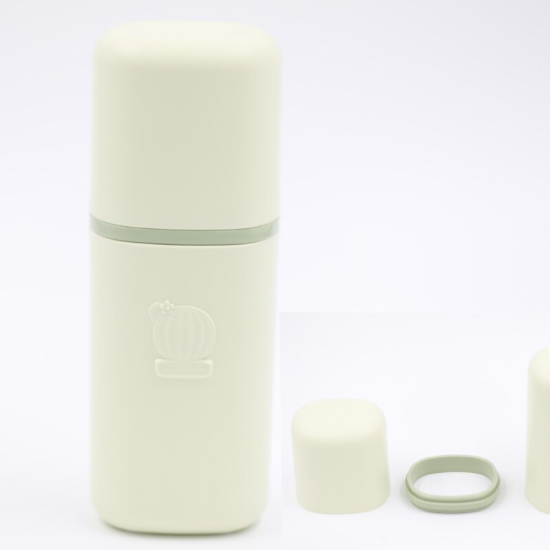 ESTUCHE CEPILLO DE DIENTES DE VIAJE CON FUNDA CACTUS (VERDE CLARO/650 ML) ESTUCHE CEPILLO DE DIENTES DE VIAJE CON FUNDA CACTUS (VERDE CLARO/650 ML)