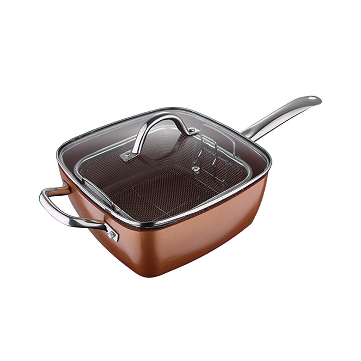 Sartén multiuso Bergner San Ignacio 24x24x10cm 