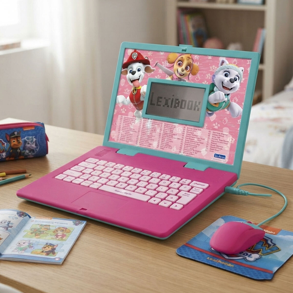 Computadora Educativa Bilingüe Digital Lexibook - Paw Patrol Rosa 