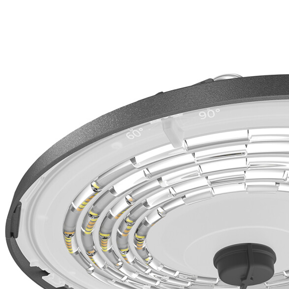 Campana LED ajustable 80W/100W/150W 60°/90° 3tonos ZU0020