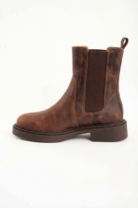 Bota Cuero Chocolate