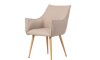 Butaca BRUNA en PU Beige