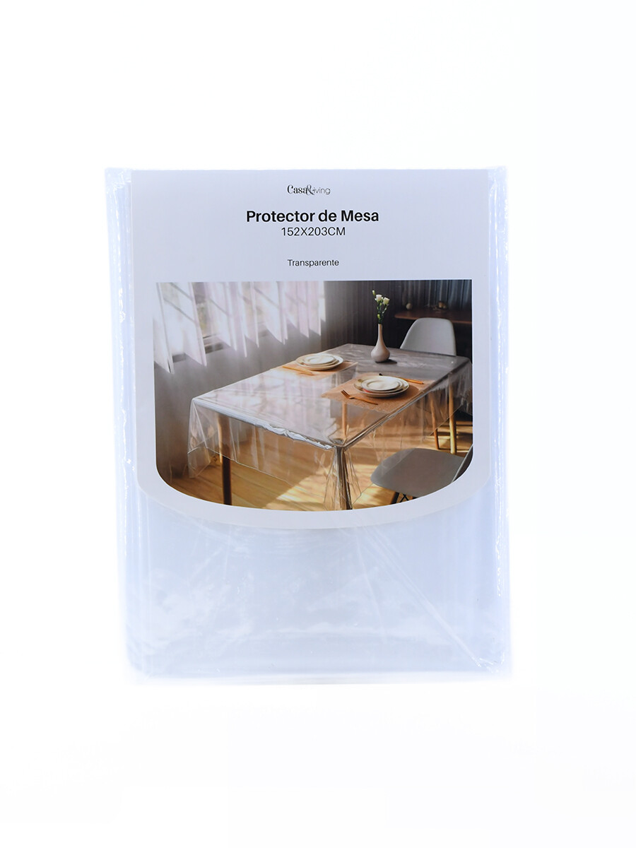 PROTECTOR DE MESA TRASPARENTE - TRANSPARENTE 