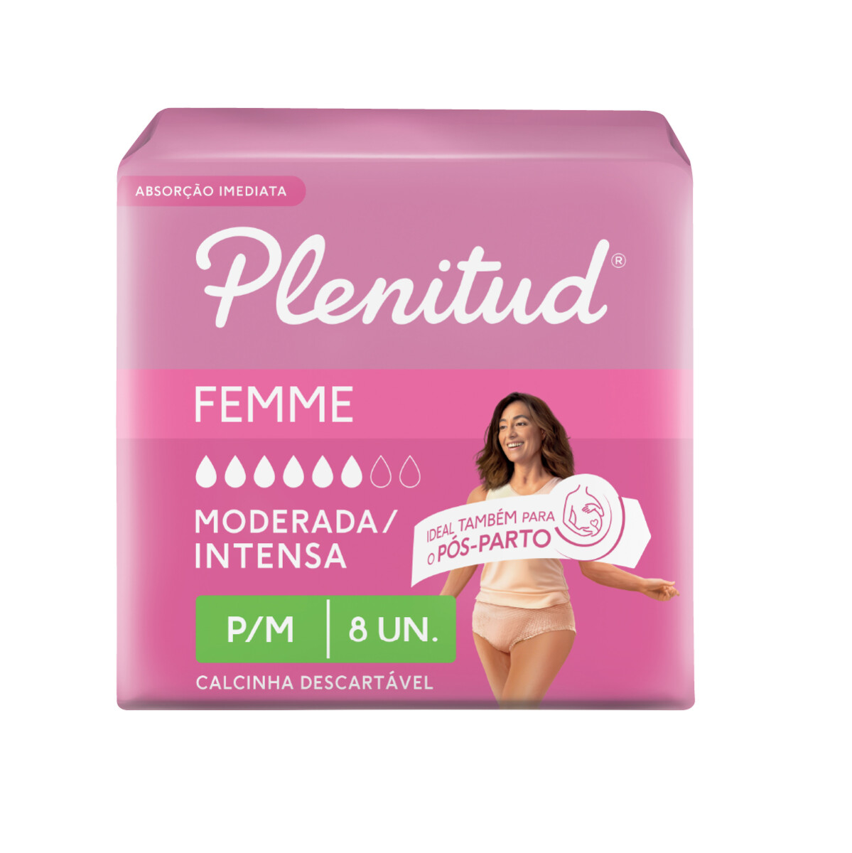 PLENITUD FEMME ROPA INTERIOR T P/M UNID. 