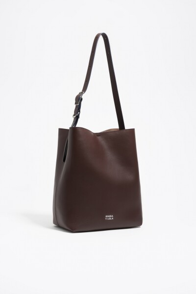 BOLSO CARLINO GRANDE Marron