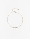 Collares Cortos Strass Collares Cortos, Strass Basics - Dorado