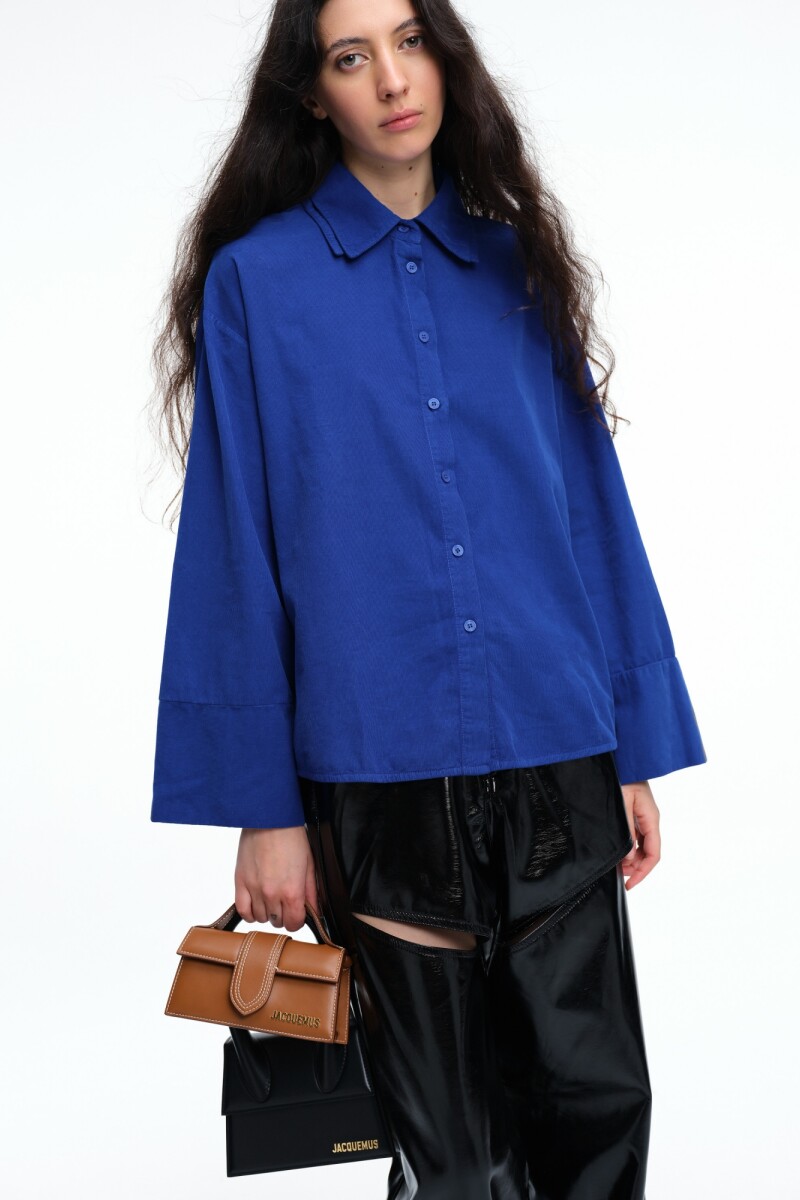 CAMISA AMPLIA Azul